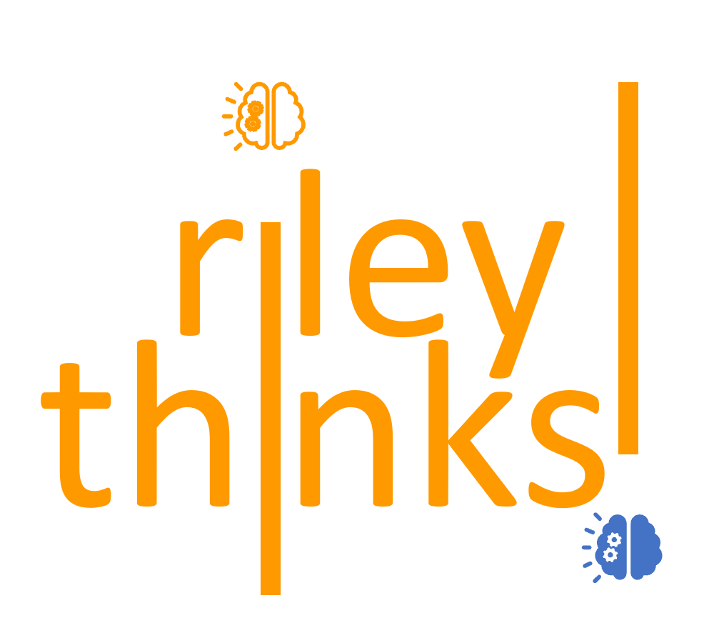 riley thinks logo
